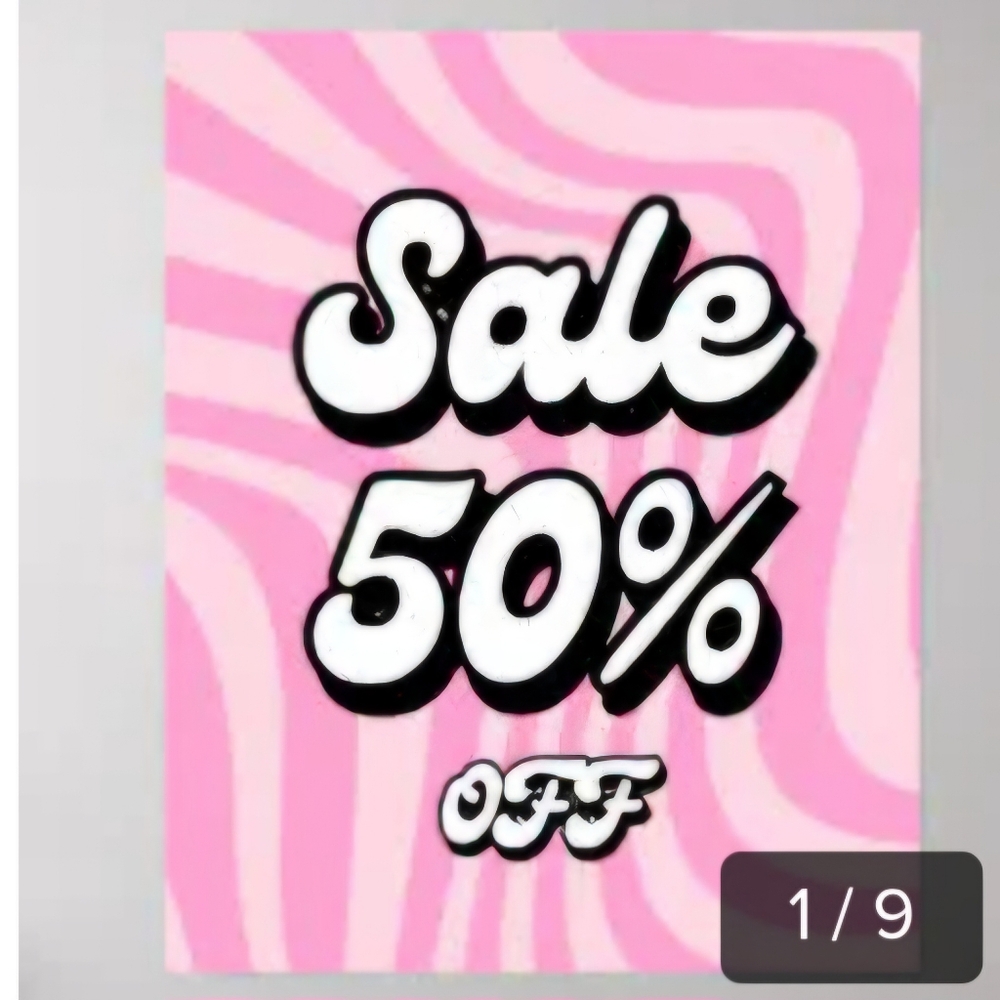 Big Sale 20%, 30% or 50% off my entire posh closet!